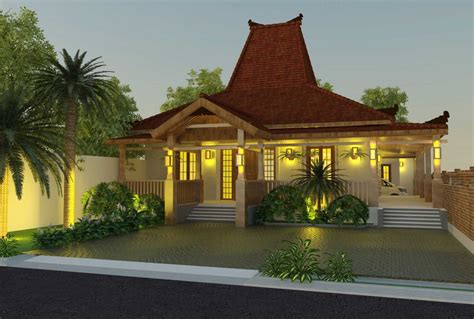 Desain Rumah Joglo Jawa Timur